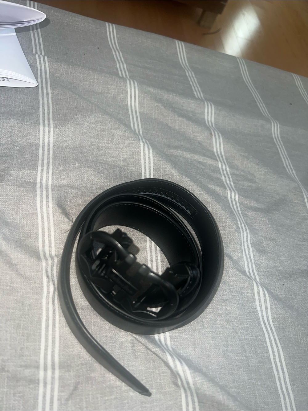 Salvatore Ferragamo Black Head Luxury Belt